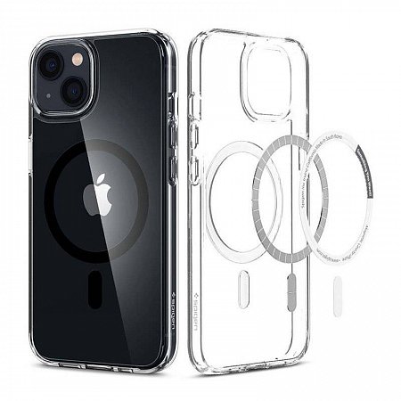 Spigen kryt Ultra Hybrid Magsafe pre iPhone 13 - Matte Black