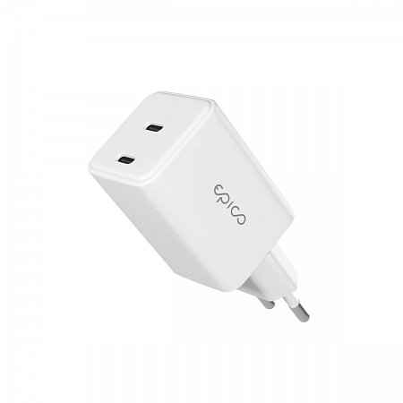 iStores by Epico Ultraboost GaN 45W sieťový adaptér EA45 - biela