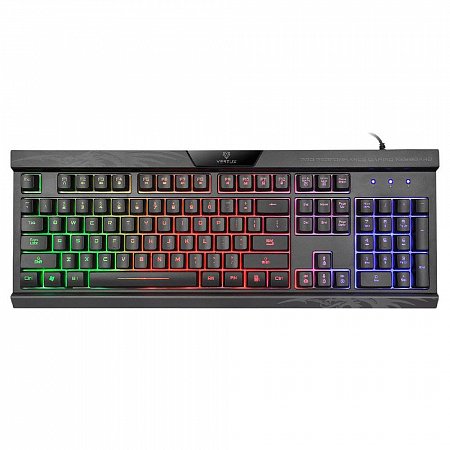 Vertux Gaming Amber Pro Performance Gaming Keyboard - Black (English)