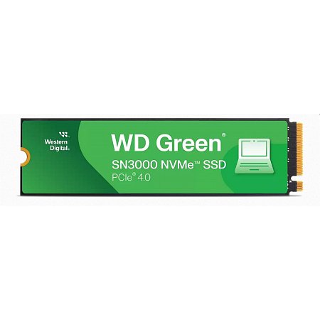 WD Green SN3000 SSD 2TB M.2 NVMe Gen4 5000/4200 MBps ROZBALENÝ