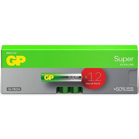 EMOS GP Alkalická batéria Super LR03 (AAA) 12ks
