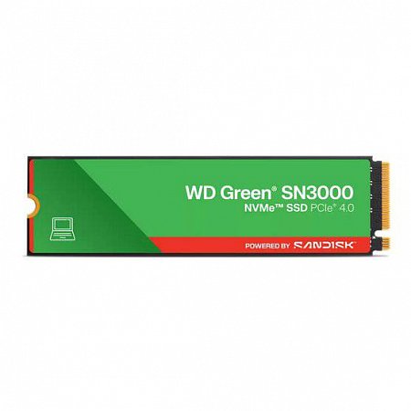WD Green SN3000 1TB M.2 NVMe Gen4 SSD POWERED BY SANDISK