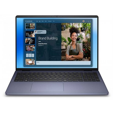 Dell 16 DC16251 C7-150U 16GB 512GB SSD 16" FHD+ Integrated FgrPr 4 Cell 65W WLAN W11 Pro Blue 3Y ProSpt