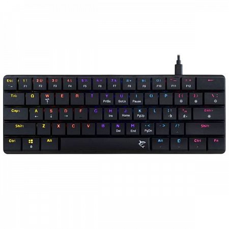 White Shark Mechanical gaming keyboard NAGAMAKI, US, red switch, black