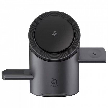 Adam Elements Mag Tube Qi2 3-in-1 Intelligent Charging Station