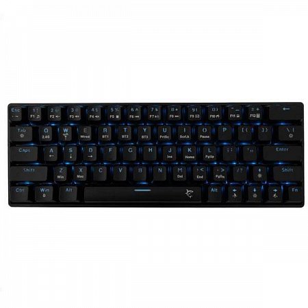 White Shark Mechanical gaming keyboard KAIKEN, US, red switch, black