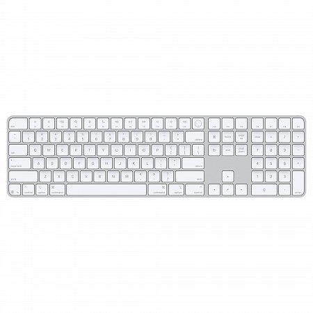 Apple Magic Keyboard s Touch ID a Numerickou klávesnicou - US English - biele klávesy