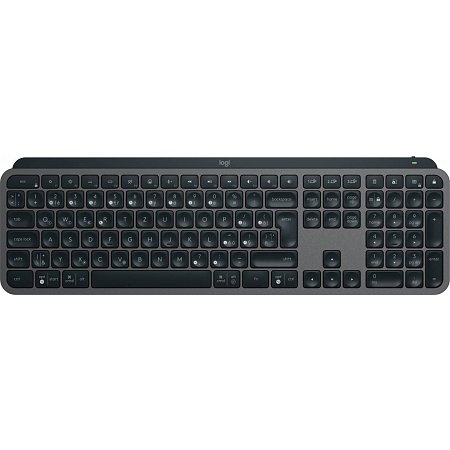 Logitech MX Keys S - bezdrôtová podsvietená klávesnica - CZ/SK - grafitová 