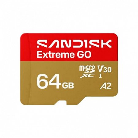 SanDisk Extreme GO 64GB microSD card