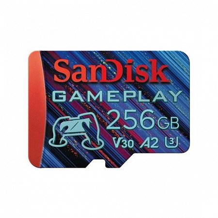 SanDisk GamePlay 256GB microSD card for Mobile and Handheld Console Gaming