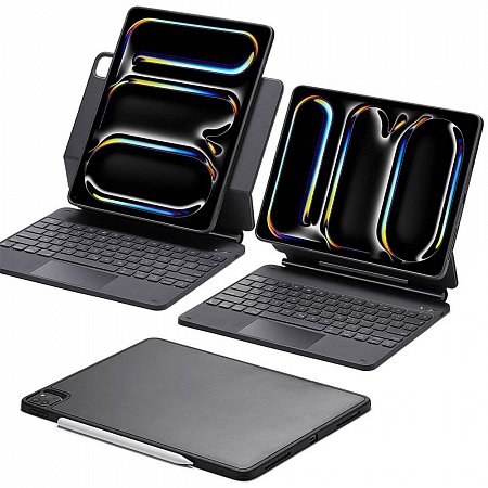 ESR klávesnica Rebound Magnetic Keyboard Case pre iPad Pro 13" M4 2024 Eng - Black