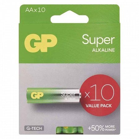 EMOS GP Alkalická batéria Super LR6 (AA) 10ks