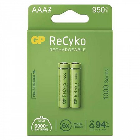 EMOS GP nabíjacia batéria ReCyko 1000 AAA (HR03) 2 ks