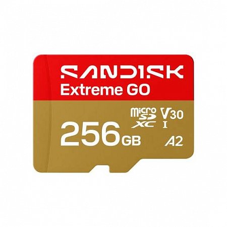SanDisk Extreme GO 256GB microSD card 240/160MBps