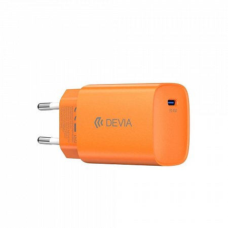 Devia sieťová nabíjačka Ultra6 PD Dynamic Charger 40W (Max 60W) - Orange