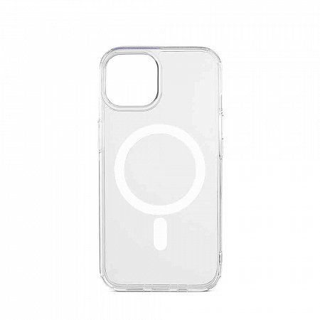Aiino - Frozen Case with magnet for iPhone 15 Plus - White