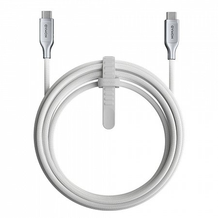 Nomad kábel Made with Kevlar USB-C Cable 240W 3m - White