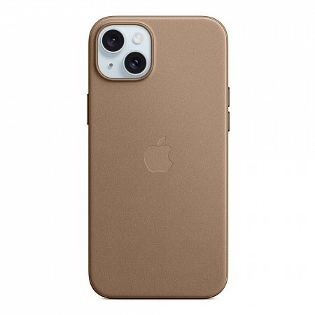iPhone 15 Plus FineWoven Case with MagSafe - Taupe