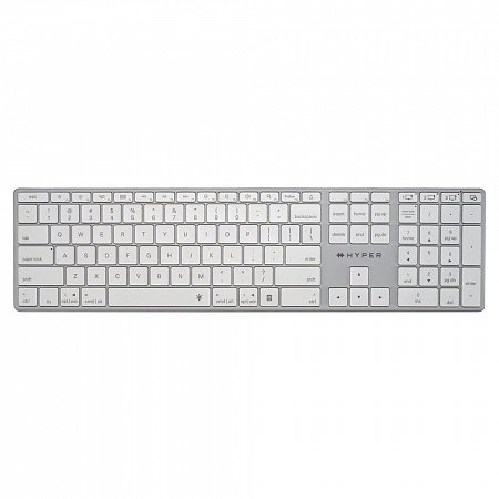 Hyper klávesnica HyperSpace Bluetooth Wireless Keyboard EN - Space Gray