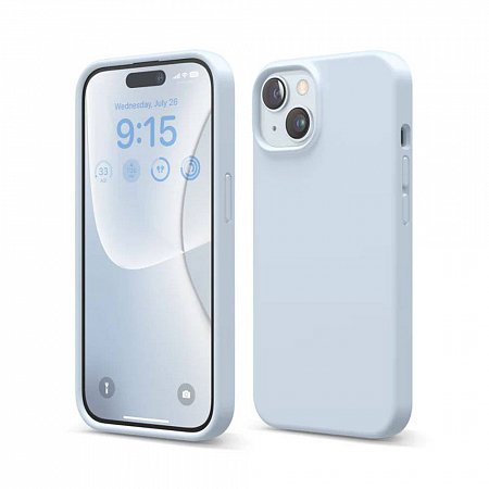 Elago kryt Silicone Case pre iPhone 15 - Light Blue