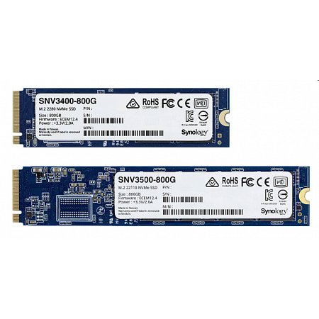 Synology™   SNV3500-400G   NVMe SSD 400GB. M.2 (3100MB/s, 550MB/s) s ochrana napájení