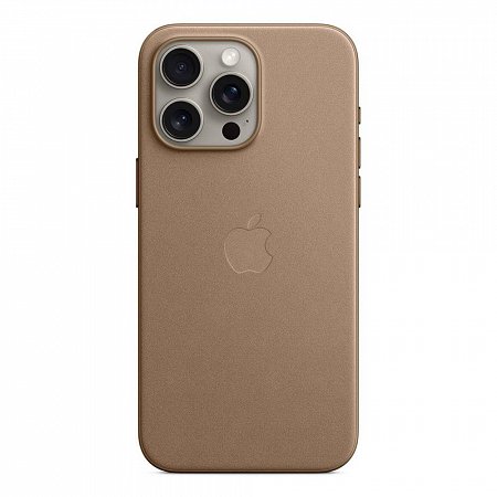 iPhone 15 Pro Max FineWoven Case with MagSafe - Taupe