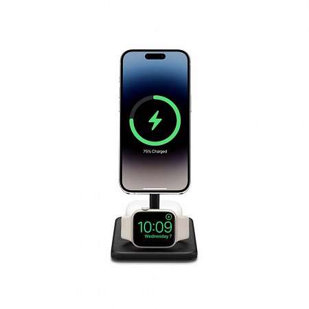 TwelveSouth HiRise 3 Deluxe 3-in-1 Magsafe Charging Stand - Black