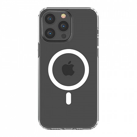 Devia kryt Pure Clear Magnetic Shockproof Case pre iPhone 14 Plus - Clear