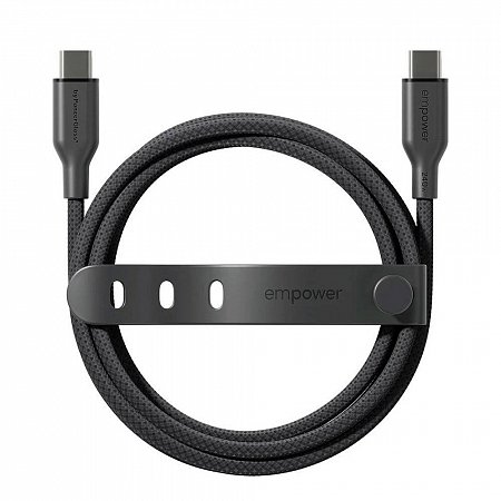 PanzerGlass kábel EMPOWER Racing USB-C to USB-C 1.2m 240W - Black