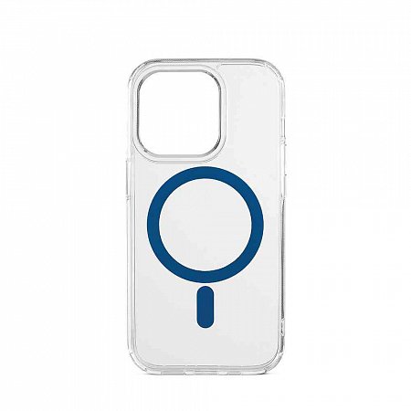 Aiino - Frozen Case with magnet for iPhone 15 Pro - Blue
