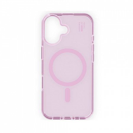 iDeal Silicone Case MagSafe iPhone 16 Light Pink