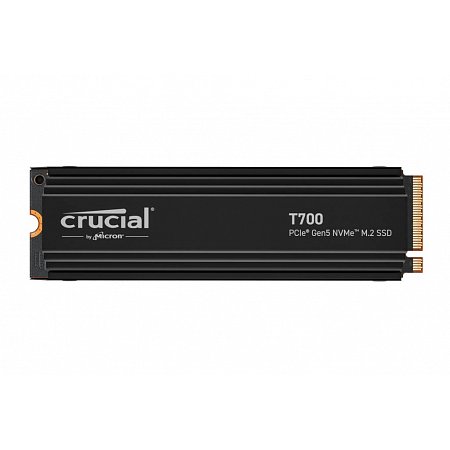 Crucial SSD T700 2TB M.2 NVMe Gen5 Heatsink 12400/11800 MBps