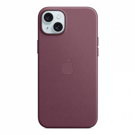 iPhone 15 Plus FineWoven Case with MagSafe - Mulberry