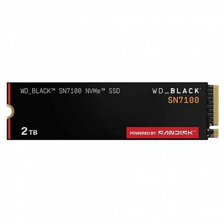 WD Black SN7100 SSD Powered by SanDisk 2TB M.2 NVMe Gen4 7250/6900MBps