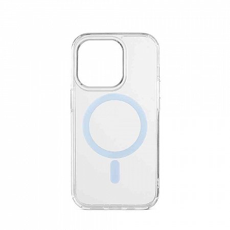 Aiino - Frozen Case with magnet for iPhone 15 Pro Max - Light Blue