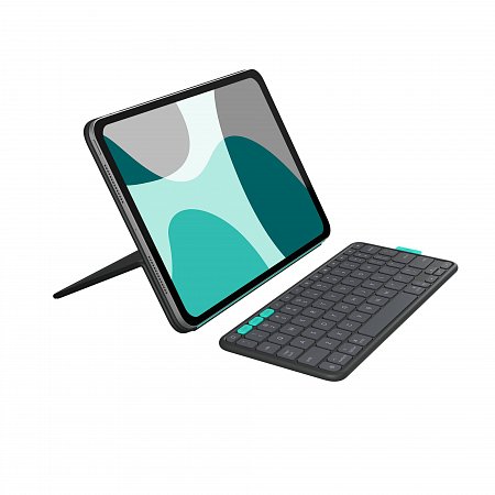 Logitech FLIP FOLIO pre iPad Pro 11"(M4), iPad Air 11"(M2+M3), iPad Air (5.gen.), US , grafitová