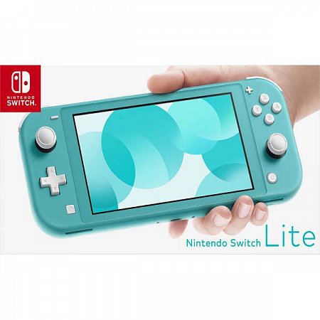 Nintendo Switch Lite, turquoise SN - BAZÁR (použitý tovar)