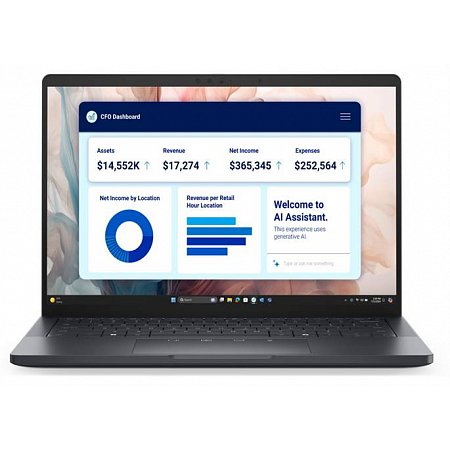 Dell Pro 13 Premium PA13250/U7-266V/Evo/16GB/512GB SSD/13.4" FHD+/IRCam/FgrPr/3Cell/65W/WLAN/vPro/Win11Pro/3Y PS