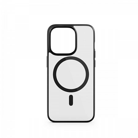 iStores by Epico Hero Magnetic - MagSafe Compatible Case iPhone 15 Plus - transparentne čierny