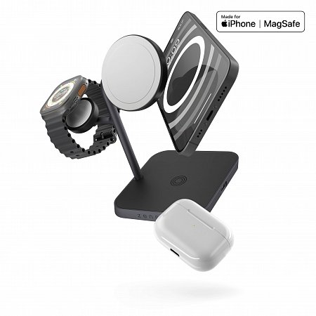 ZENS 4-in-1 MagSafe + Watch Wireless Charging Station *Rozbalený*