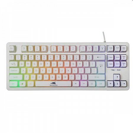 Baracuda Gaming keyboard KRILL, US, white