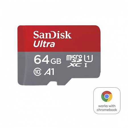 SanDisk Ultra 64GB microSD card for Chromebook 150MBps