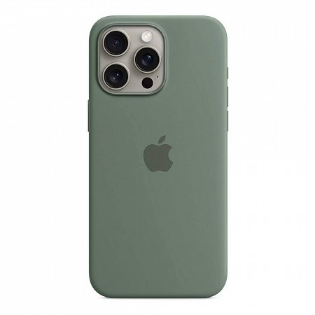 iPhone 15 Pro Max Silicone Case with MagSafe - Cypress