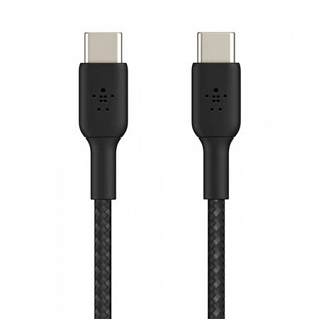 Belkin kábel Boost Charge Braided USB-C to USB-C 2m - Black