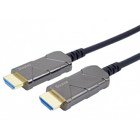 PremiumCord Ultra High Speed HDMI 2.1 optický fiber kabel 8K@60Hz, pozlátený 50m