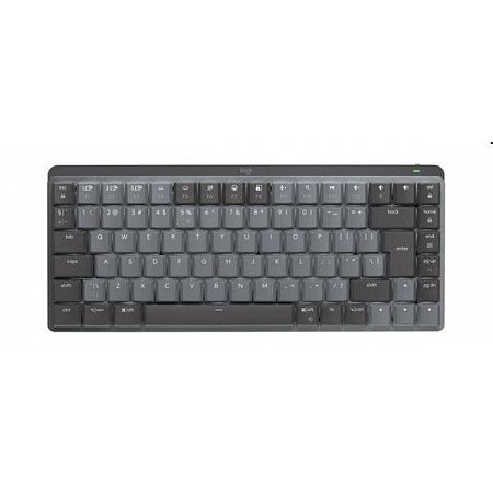 Logitech MX Mechanical Mini - mini bezdrôtová podsvietená klávesnica, Tactile, US, grafitová