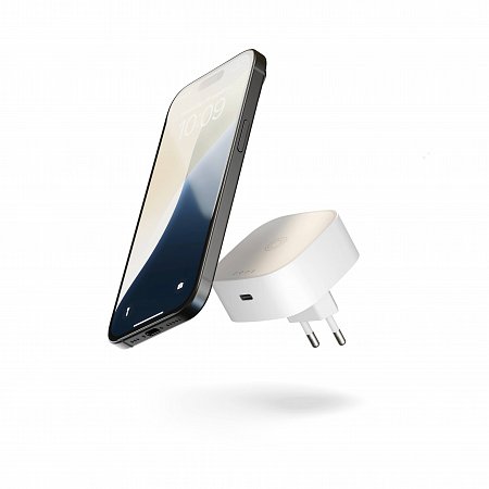 ZENS Wireless Charging  Adapter White