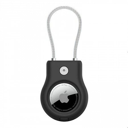 Belkin puzdro Secure Holder with Wire Cable pre AirTag - Black