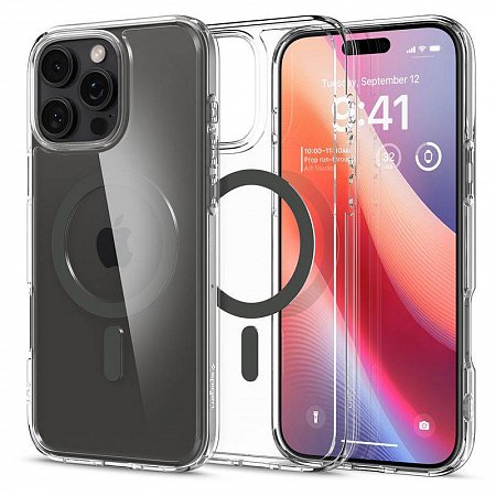 Spigen kryt Ultra Hybrid Magsafe pre iPhone 16 Pro Max - Graphite
