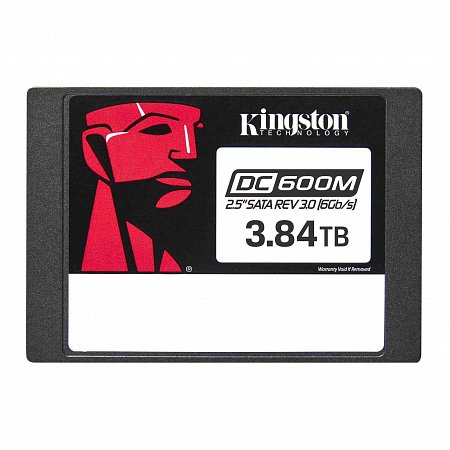 Kingston 3,84TB SSD DC600M SATA3 2.5" (R: 560 MB/s, W: 530 MB/s)